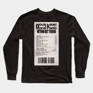 Moral Panic Receipt #1 Long Sleeve T-Shirt